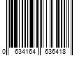 Barcode Image for UPC code 0634164636418