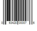 Barcode Image for UPC code 063428000076