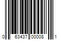 Barcode Image for UPC code 063437000081