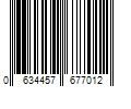 Barcode Image for UPC code 0634457677012