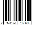 Barcode Image for UPC code 0634482413401