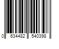 Barcode Image for UPC code 0634482540398