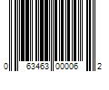 Barcode Image for UPC code 063463000062