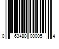 Barcode Image for UPC code 063488000054