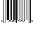 Barcode Image for UPC code 063494000055