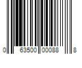 Barcode Image for UPC code 063500000888