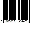 Barcode Image for UPC code 0635035434423