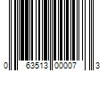 Barcode Image for UPC code 063513000073