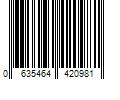 Barcode Image for UPC code 0635464420981