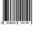 Barcode Image for UPC code 0635522100190