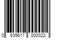 Barcode Image for UPC code 0635617000022