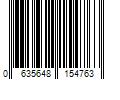 Barcode Image for UPC code 0635648154763