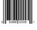 Barcode Image for UPC code 063566000051