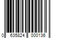 Barcode Image for UPC code 0635824000136