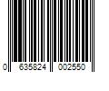 Barcode Image for UPC code 0635824002550