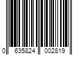 Barcode Image for UPC code 0635824002819