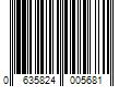 Barcode Image for UPC code 0635824005681