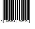 Barcode Image for UPC code 0635824007715