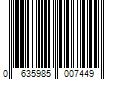 Barcode Image for UPC code 0635985007449