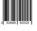 Barcode Image for UPC code 0635985500025