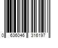 Barcode Image for UPC code 0636046316197