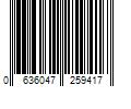 Barcode Image for UPC code 0636047259417