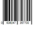 Barcode Image for UPC code 0636047357700