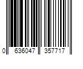 Barcode Image for UPC code 0636047357717