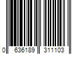 Barcode Image for UPC code 0636189311103