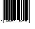 Barcode Image for UPC code 0636227200727