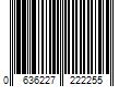 Barcode Image for UPC code 0636227222255