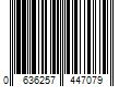 Barcode Image for UPC code 0636257447079