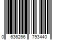 Barcode Image for UPC code 0636266793440