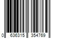 Barcode Image for UPC code 0636315354769