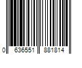 Barcode Image for UPC code 0636551881814