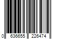 Barcode Image for UPC code 0636655226474