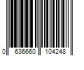 Barcode Image for UPC code 0636660104248