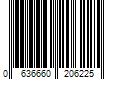 Barcode Image for UPC code 0636660206225