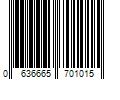 Barcode Image for UPC code 0636665701015