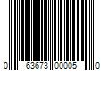 Barcode Image for UPC code 063673000050