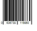 Barcode Image for UPC code 0636738119860