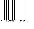 Barcode Image for UPC code 0636738153161