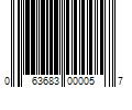 Barcode Image for UPC code 063683000057