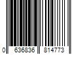 Barcode Image for UPC code 0636836814773