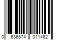 Barcode Image for UPC code 0636874011462