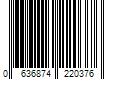 Barcode Image for UPC code 0636874220376