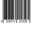 Barcode Image for UPC code 0636874220505