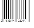 Barcode Image for UPC code 0636874222547