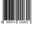 Barcode Image for UPC code 0636874222622