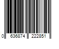 Barcode Image for UPC code 0636874222851